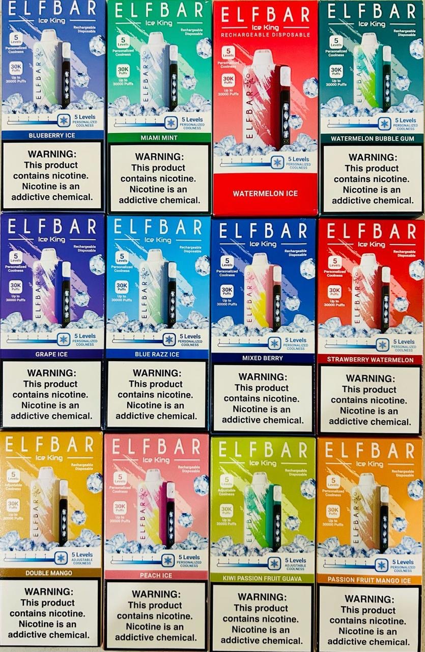 Buy Elfbar Ice King (30,000 Puffs) Online | Express Delivery in Bangalore & Hyderabad