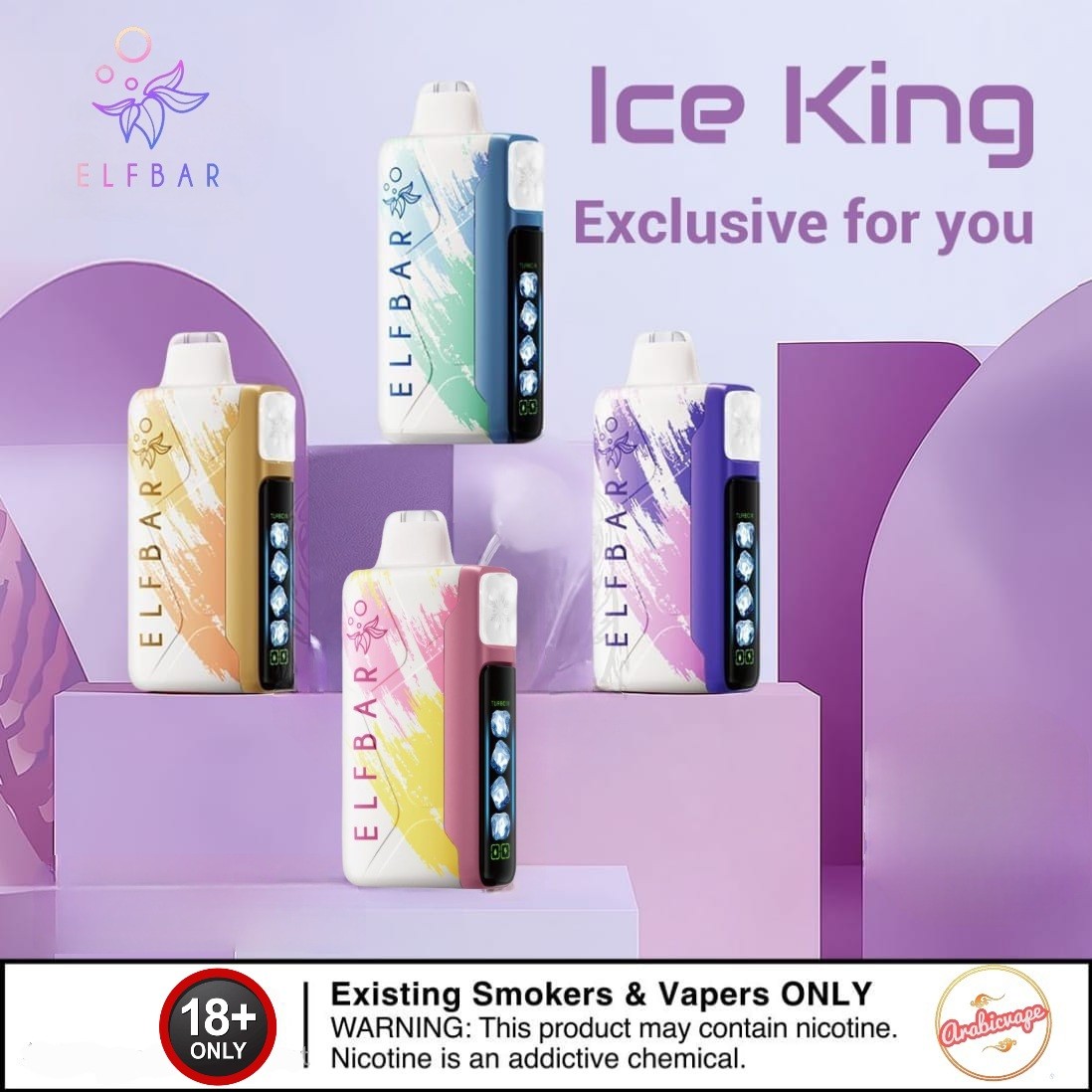 Buy Elfbar Ice King (30,000 Puffs) Online | Express Delivery in Bangalore & Hyderabad