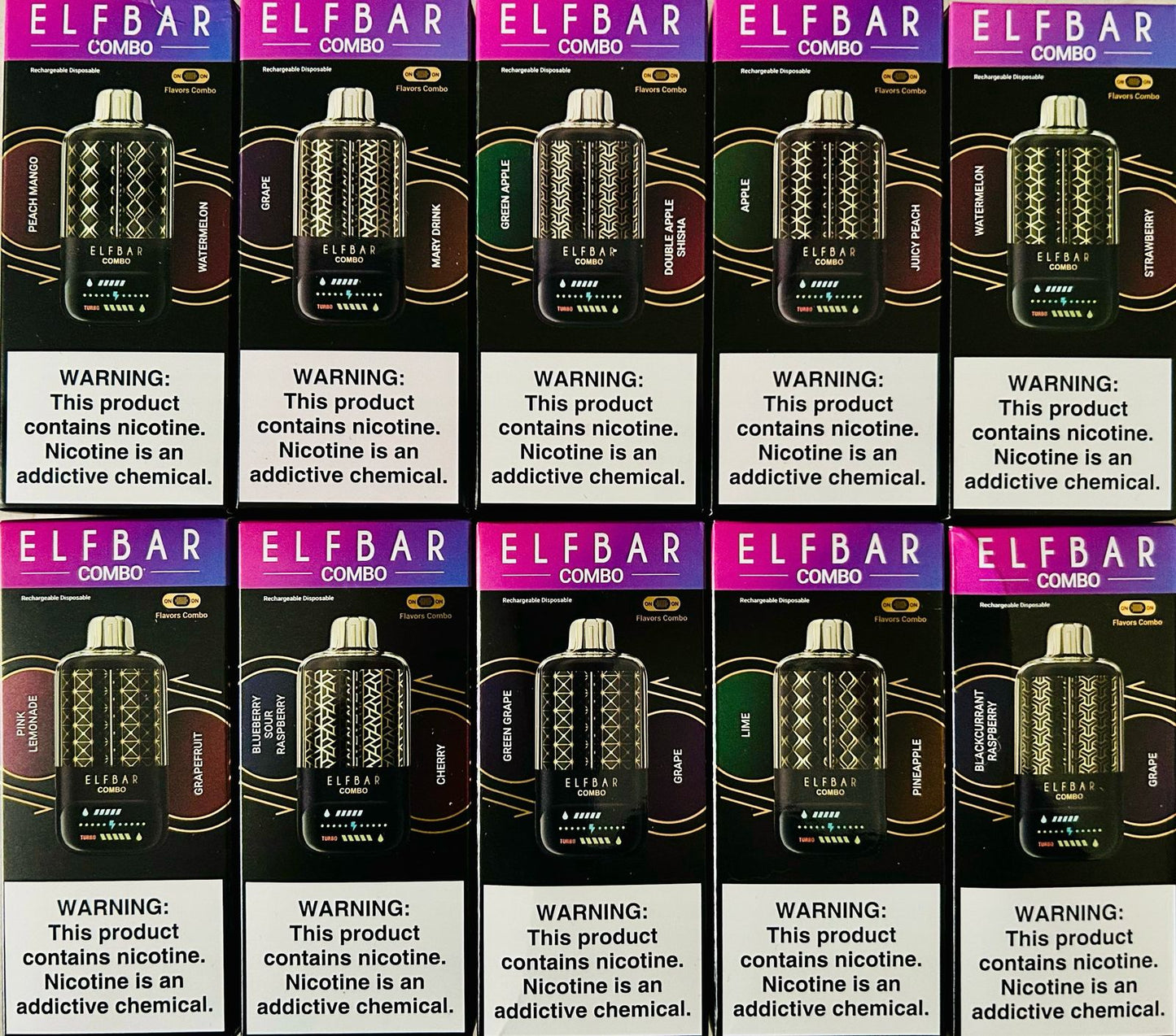 Elf Bar Combo 25000 – Dual Flavor