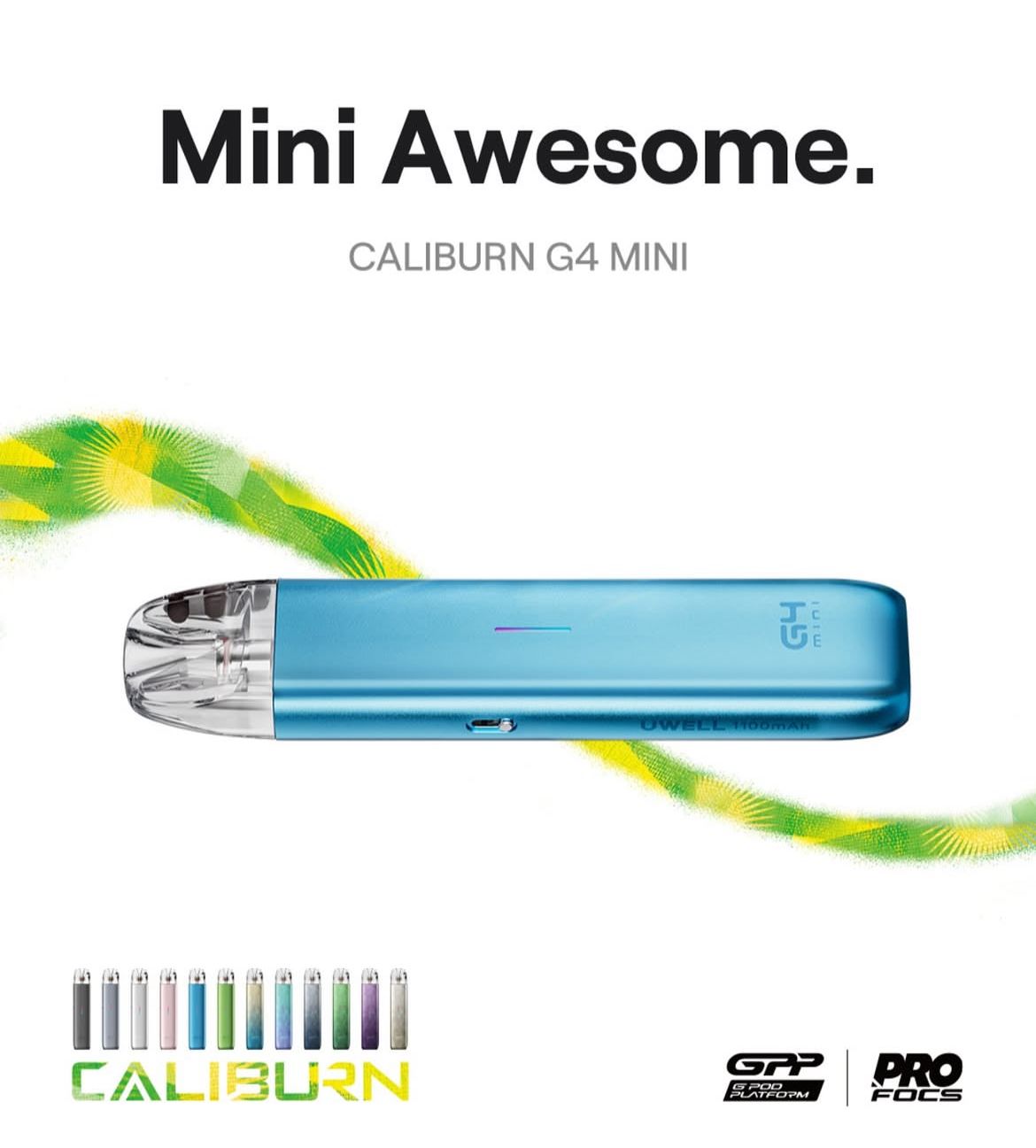 Buy Caliburn G4 Mini – Reusable Vape Device Online | Sleek & Portable Pod System | Express Delivery in Bangalore & Hyderabad
