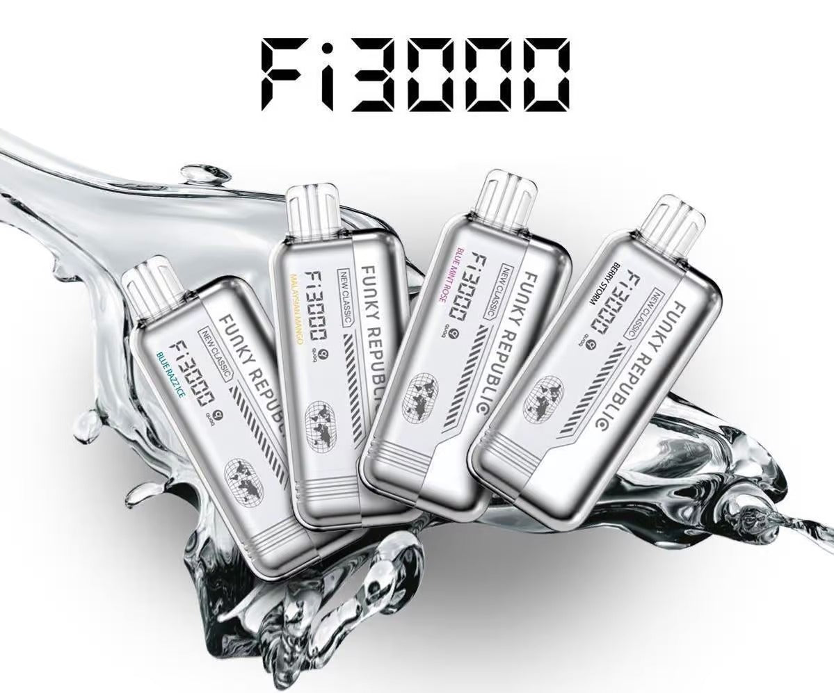 Funky Republic FI3000 – 3,000 Puffs Premium Disposable Device | Fast Delivery in Bangalore & Hyderabad