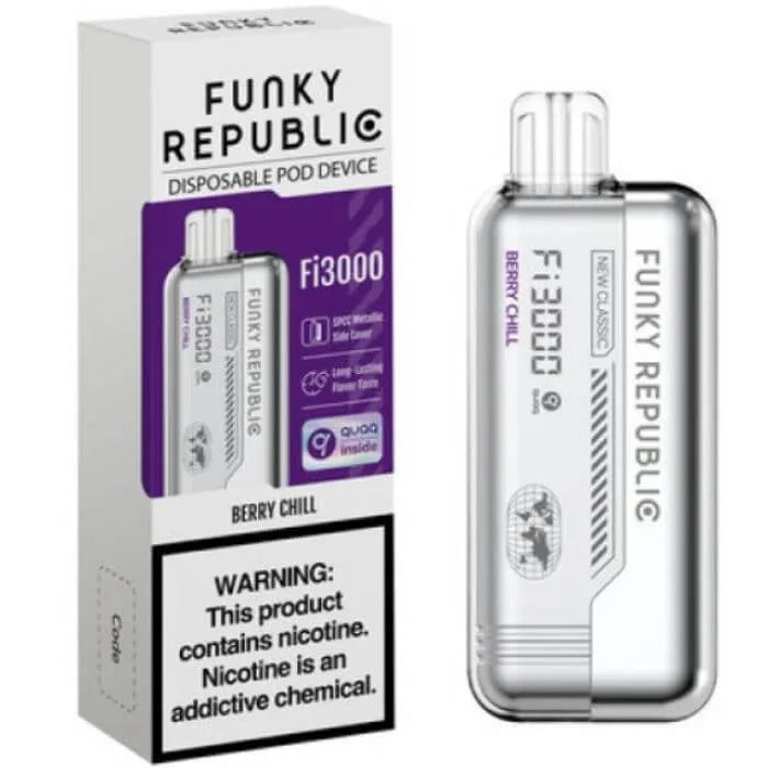Funky Republic FI3000 β 3,000 Puffs Premium Disposable Device