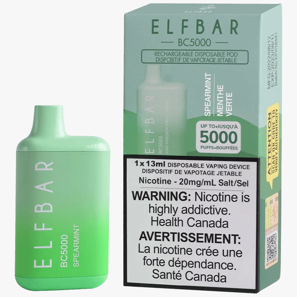 Buy Elfbar BC5000 – 5000 Puffs Disposable Vape (Fast Delivery in Bangalore)