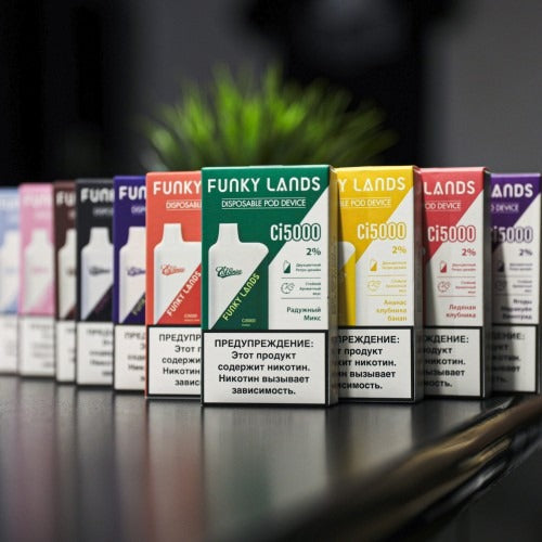 Funky Lands CI5000 – 5000 Puffs Rechargeable Device