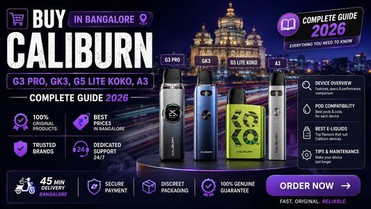 Buy Caliburn in Bangalore - G3 Pro, GK3, G5 Lite Koko, A3 | Complete Guide 2026