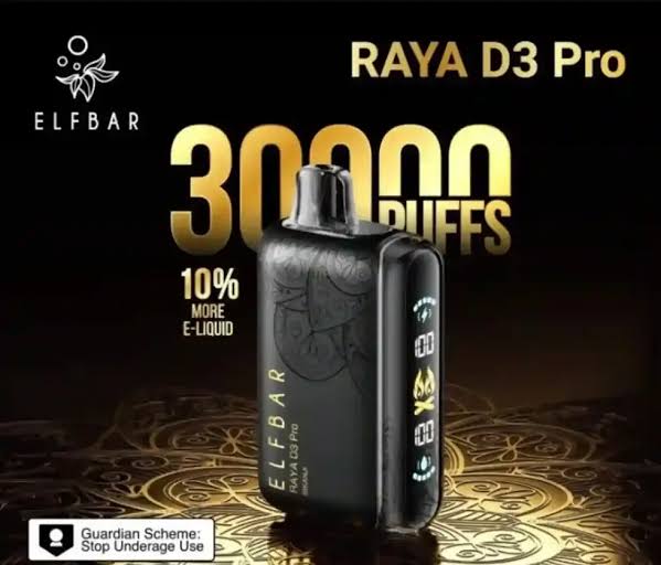 Buy Elfbar Raya D3 Pro 30,000 30k Puffs Vapes Online | Premium Clouds in Tamil Nadu