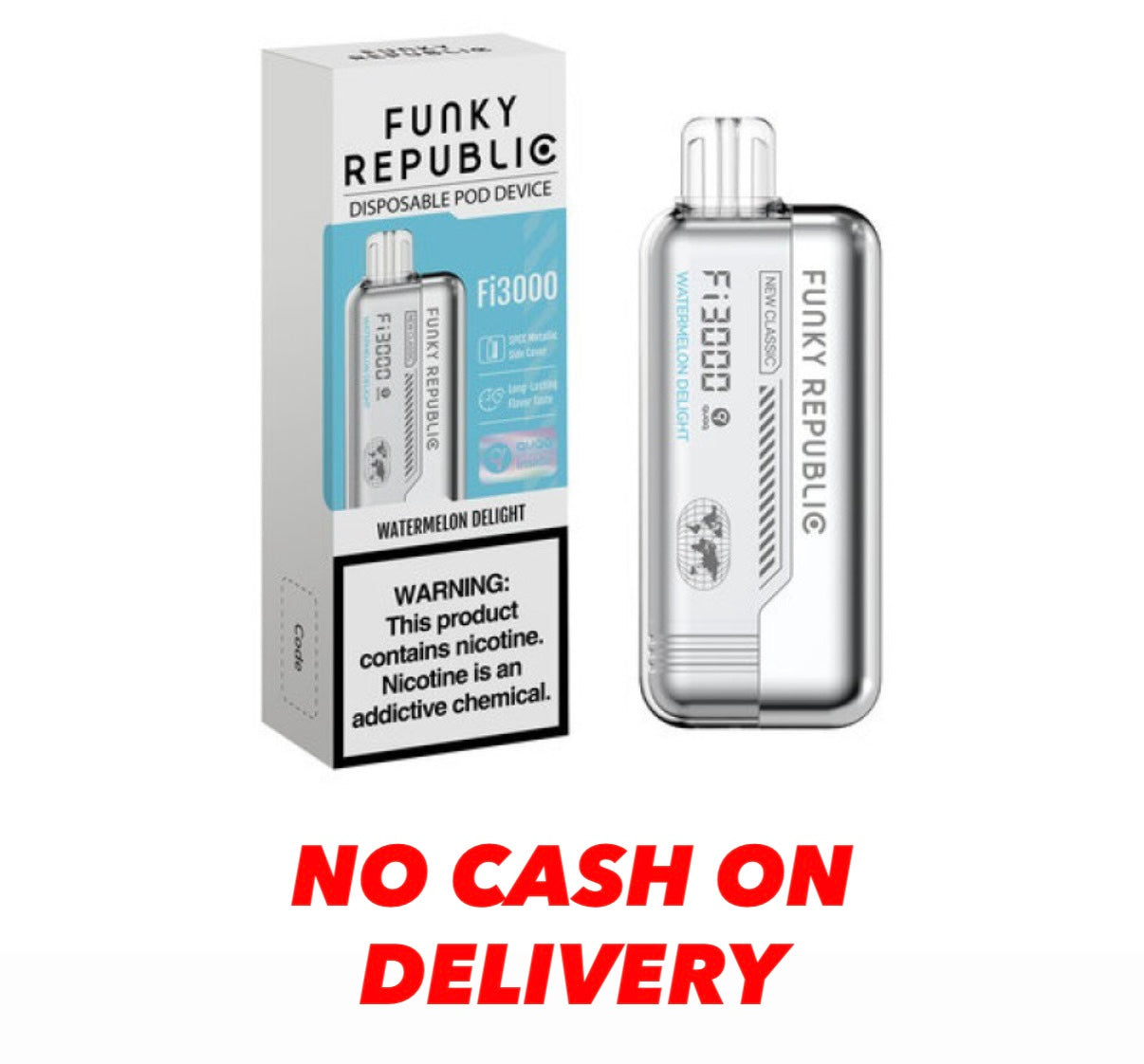 Funky Republic FI3000 – 3,000 Puffs Premium Disposable Device | Fast Delivery in Bangalore & Hyderabad