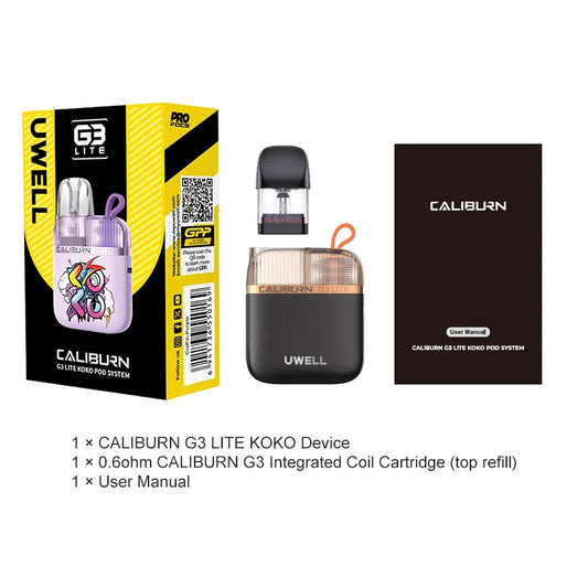 Caliburn G3 Lite Koko Most Affordable Koko Pod System Buy Online India