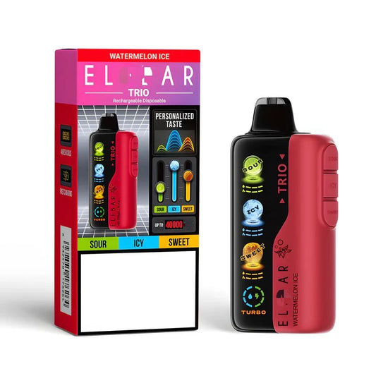 Elf Bar Trio 40K 40000 Rechargeable Device | Quad Mesh Coil | Triple Flavour Mode | 45 Min Delivery Bangalore