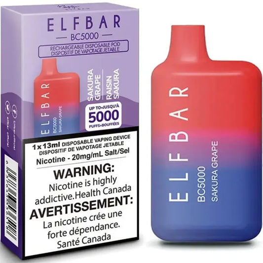 Buy Elfbar BC5000 – 5000 Puffs Disposable Vape (Fast Delivery in Bangalore)